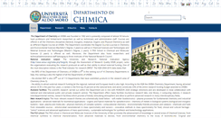 Desktop Screenshot of chimica.uniba.it