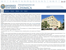 Tablet Screenshot of chimica.uniba.it