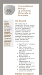 Mobile Screenshot of compbio.fmph.uniba.sk