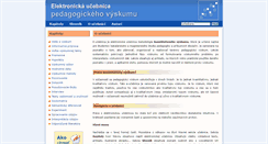 Desktop Screenshot of e-metodologia.fedu.uniba.sk