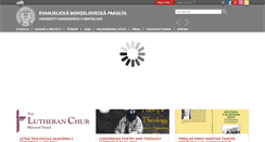 Desktop Screenshot of fevth.uniba.sk