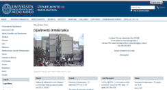 Desktop Screenshot of dm.uniba.it