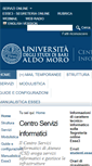 Mobile Screenshot of csi.ict.uniba.it