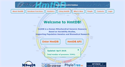 Desktop Screenshot of hmtdb.uniba.it