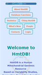 Mobile Screenshot of hmtdb.uniba.it